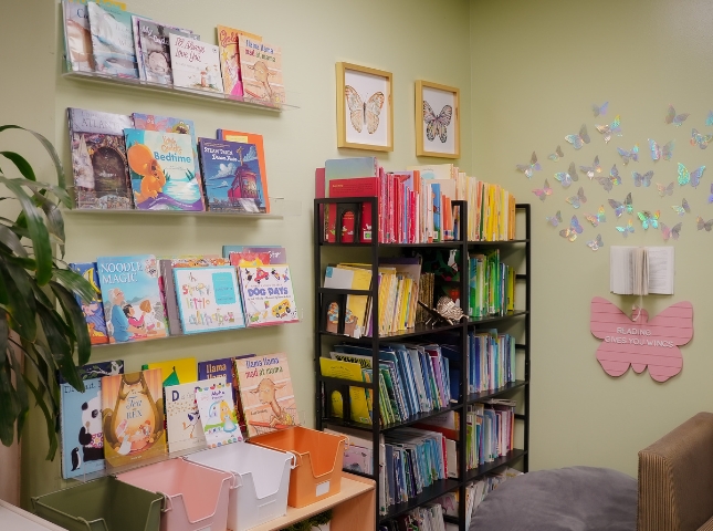 Interactive preschool classroom in Alameda CA
