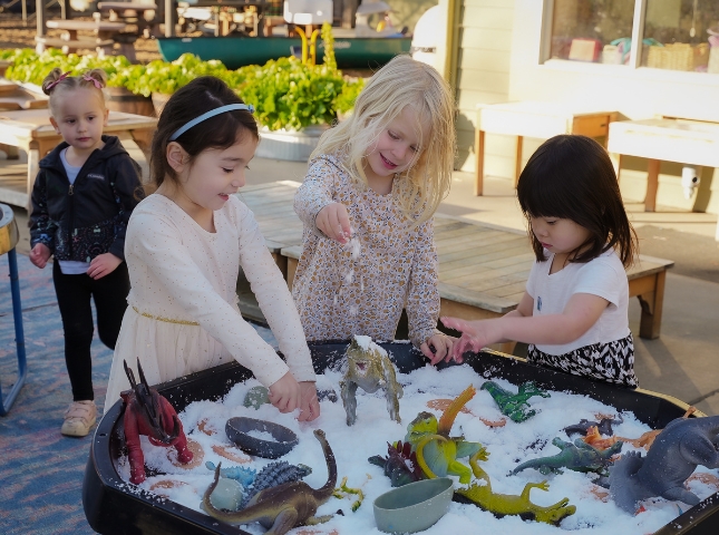 Play-based preschool classroom in Alameda