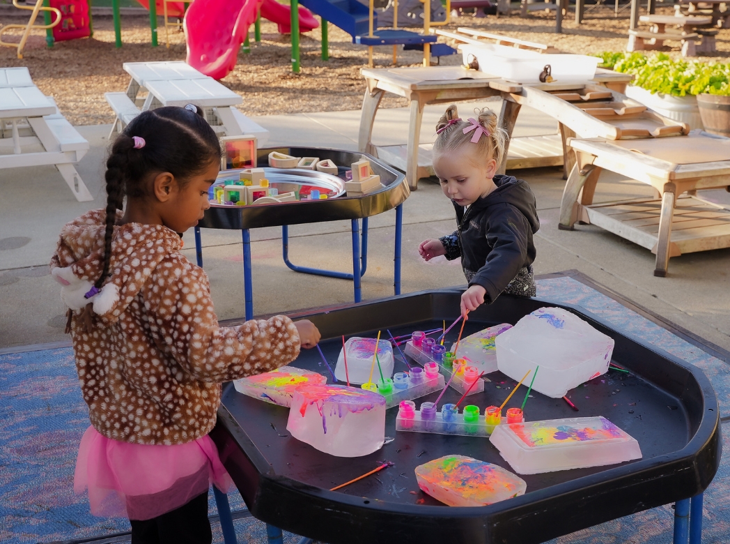 Play-based childcare classroom in Alameda CA