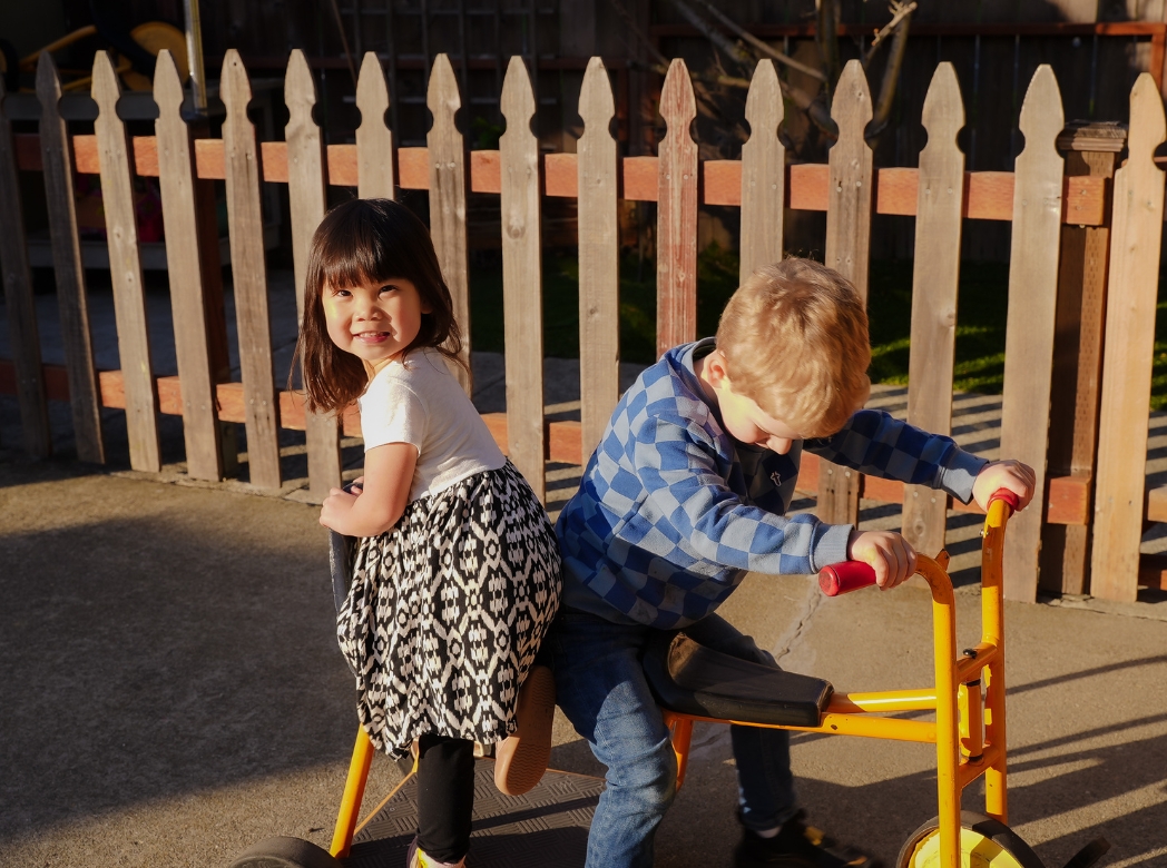 Outdoor play-based learning environment
