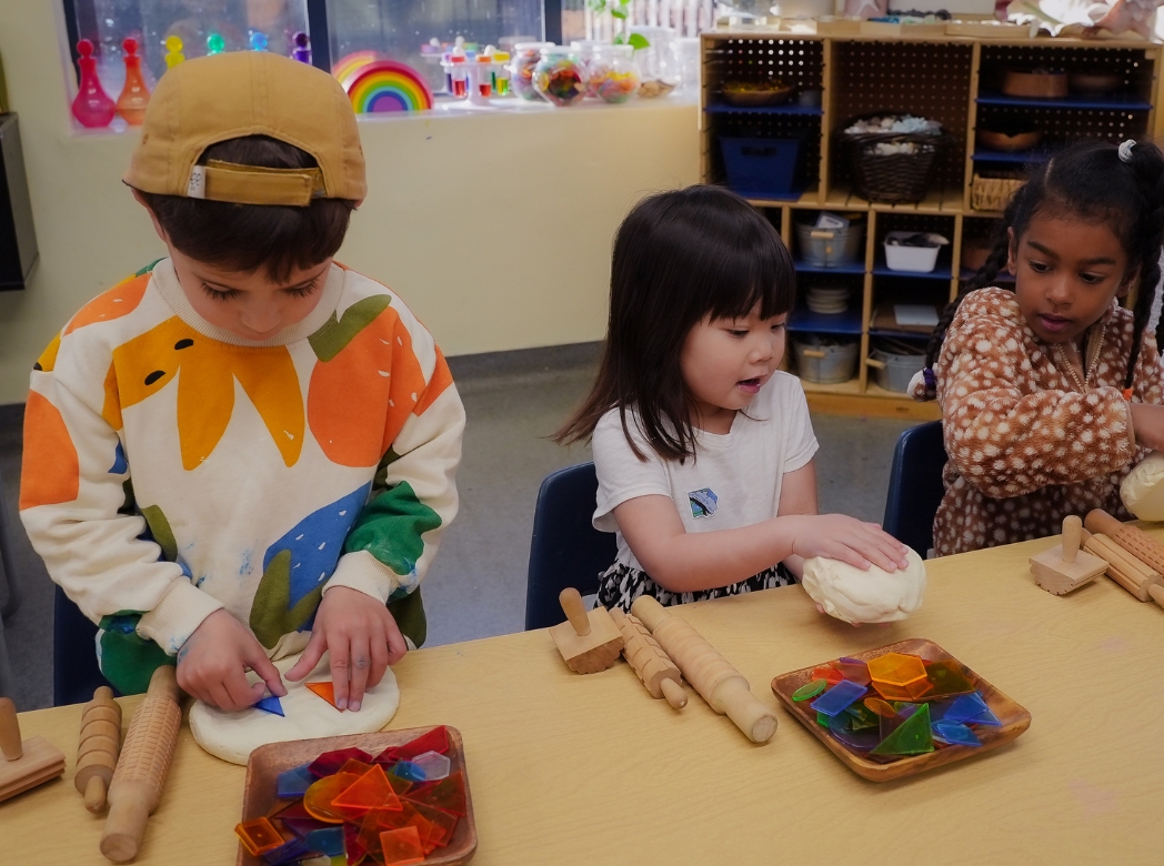 Play-based childcare classroom in Alameda CA