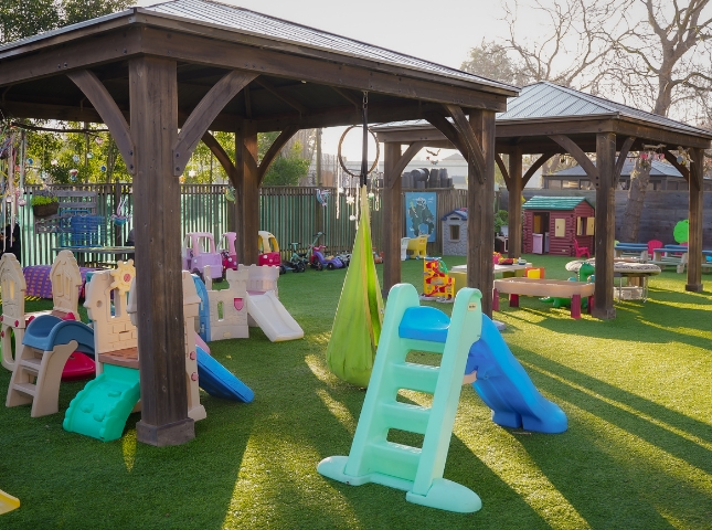 Infant caregiver interaction Alameda childcare