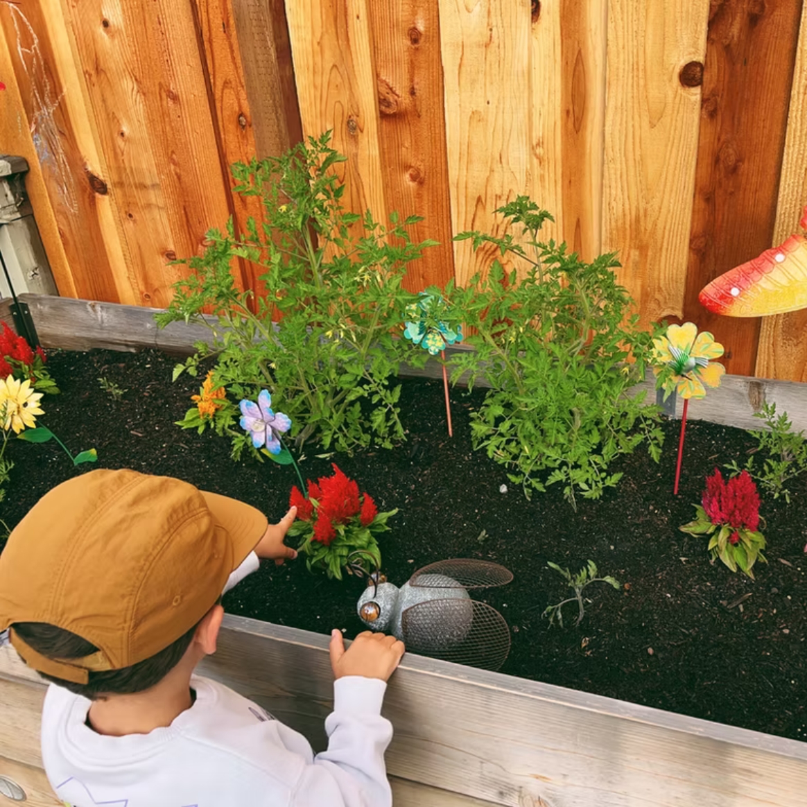 Natural playground for preschool children